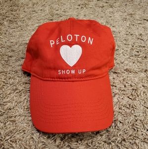 Peloton red Show Up Hat
